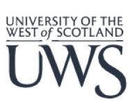 University of the West Of Scotland(UWS)